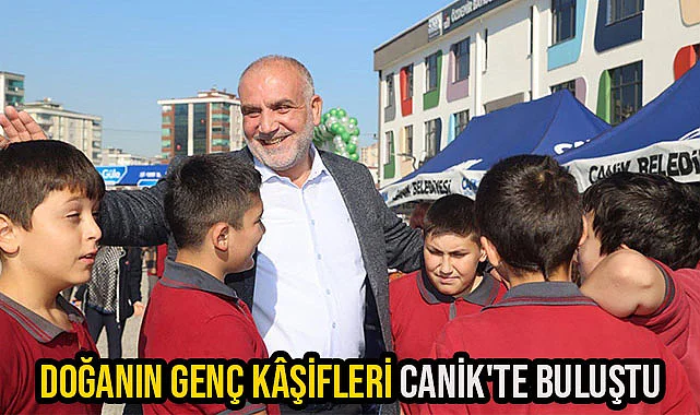 Doğanın Genç Kâşifleri Canik'te Buluştu