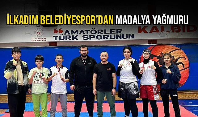 İlkadım Belediyespor’dan Madalya Yağmuru
