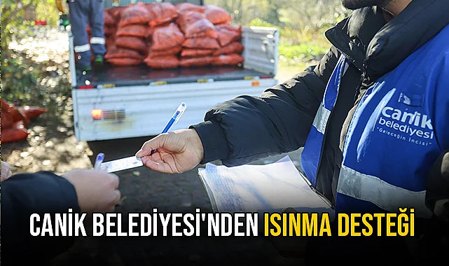 Canik Belediyesi'nden Isınma Desteği