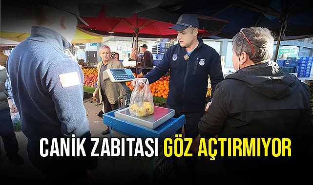 Canik Zabıtası Göz Açtırmıyor