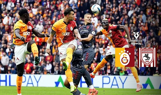 Galatasaray ile Samsunspor ligde 65. kez karşılaşacak