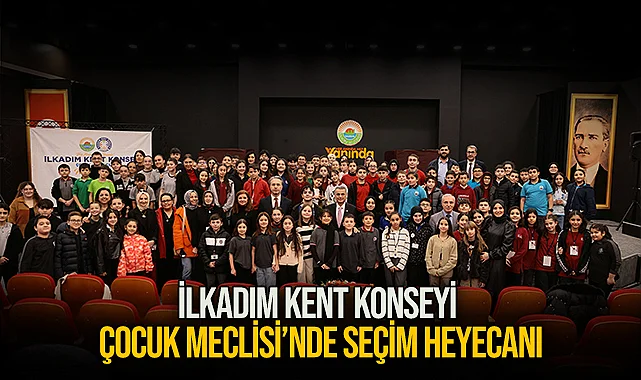 İlkadım Kent Konseyi Çocuk Meclisi'nde Seçim Heyecanı
