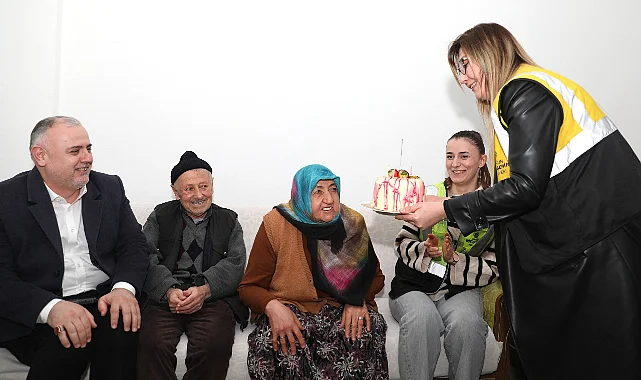 BÜYÜKŞEHİR’İN SÜRPRİZİ MUTLULUĞA DÖNÜŞTÜ