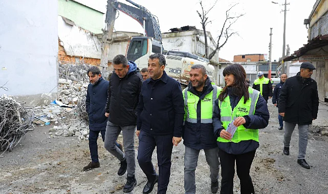 Başkan Doğan'dan Gülsan'da İnceleme
