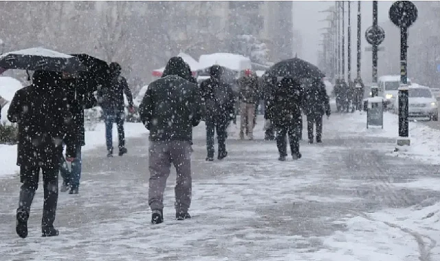 Meteoroloji’den 6 il için sarı kodlu kar uyarısı