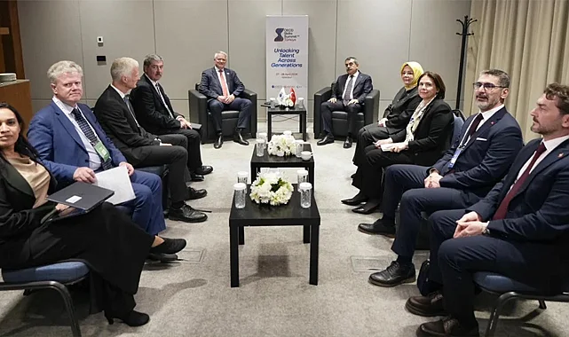 Bakan Tekin, OECD Genel Sekreteri Cormann İle Bir Araya Geldi