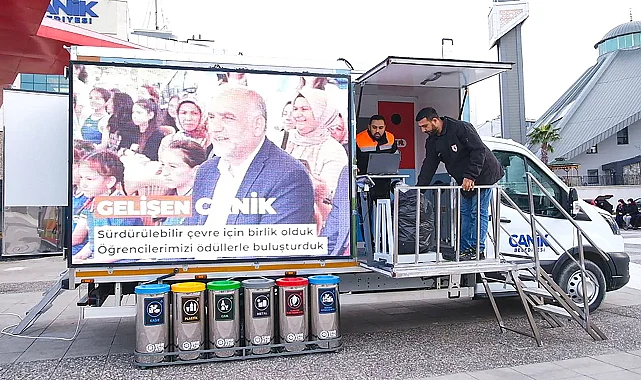 Canik'te Atığı Getirene Nakit İade