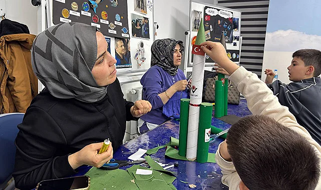 Canik'te Bayram Coşkusu Paylaşıldı: Aileler Atölyelerde Buluştu
