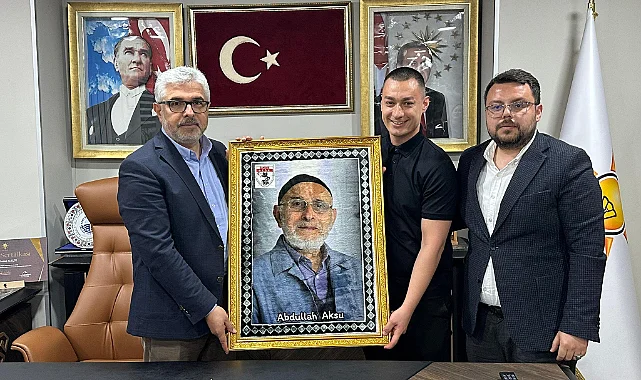 Samsunlu Özden’den Milletvekili Aksu’ya ziyaret