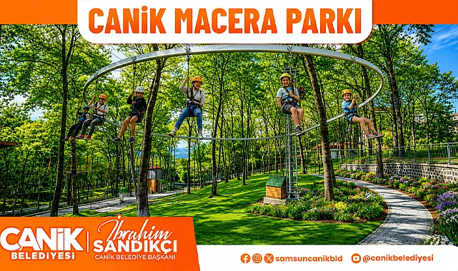 Canik'te Karadeniz'in En Büyük Macera Parkı Açılıyor