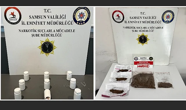 Samsun Polisi Uyuşturucuya Geçit Vermiyor