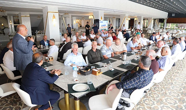 Başkan Sandıkçı Muhtarlarla Buluştu
