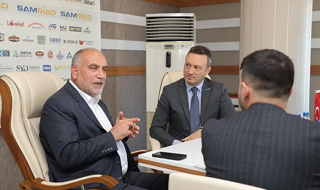 Başkan Sandıkçı’dan SAMSİAD’a Ziyaret
