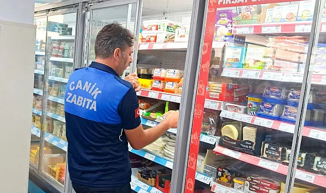 Canik Zabıtasından Sıkı Denetim