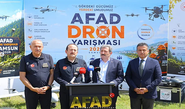 Samsun’da İHA Destekli Arama-Kurtarma Yarışması Tamamlandı