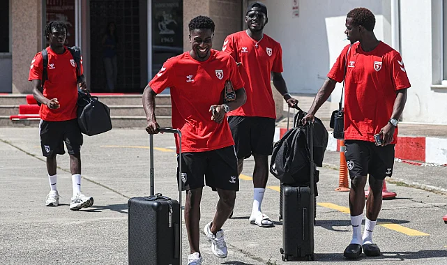 Samsunspor Hazırlık Maçı İçin Yola Çıktı