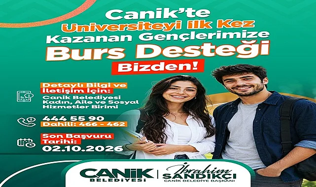 Canik Belediyesi'nden Kesintisiz Burs: 4 Yıldır Devam Ediyor