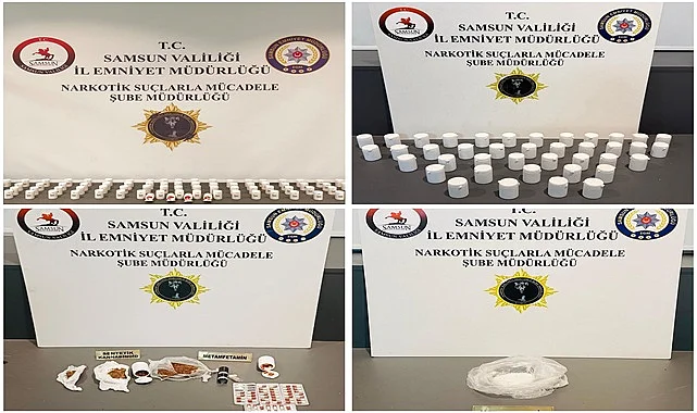 İlkadım'da Uyuşturucu Operasyonu: 8 Bin Sentetik Ecza Ele Geçirildi