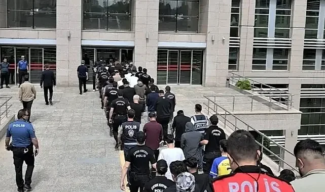 Sosyal medyadaki suç örgütlerine 48 ilde operasyon