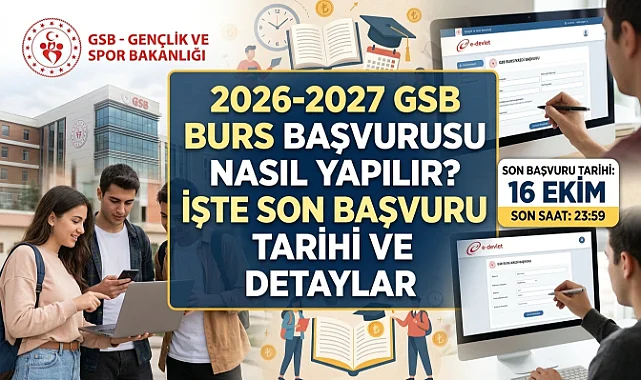 2026-2027 GSB Burs Başvurusu Nasıl Yapılır? İşte Son Başvuru Tarihi ve Detaylar