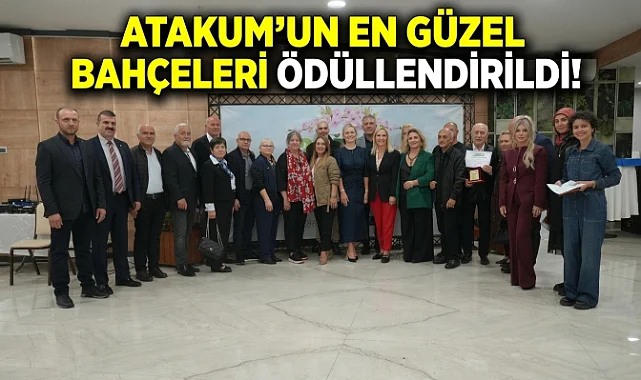 Atakum’un En Güzel Bahçeleri Ödüllendirildi!