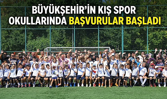 Büyükşehir’in Kış Spor Okullarında Başvurular Başladı